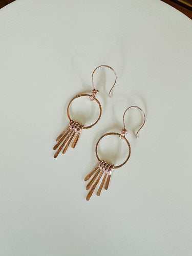Rosie Baby Fringe Hoops