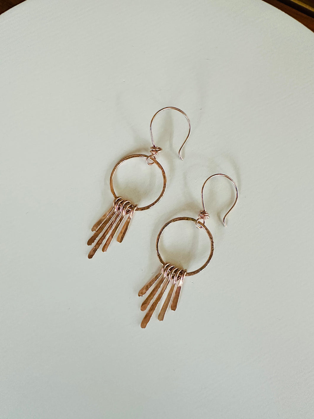Rosie Baby Fringe Hoops