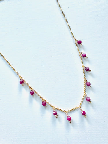 Vishuddha Ruby Necklace