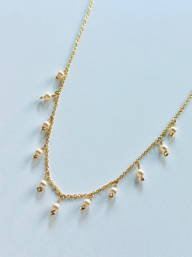 Vishuddha Ivory Pearl Necklace