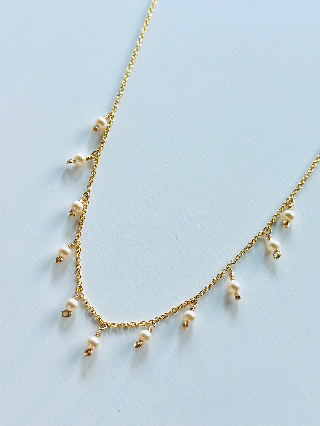 Vishuddha Ivory Pearl Necklace