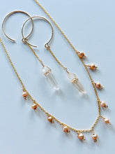 Vishuddha Amber Pearl Necklace