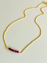 Ruby Mermaid Tears Choker