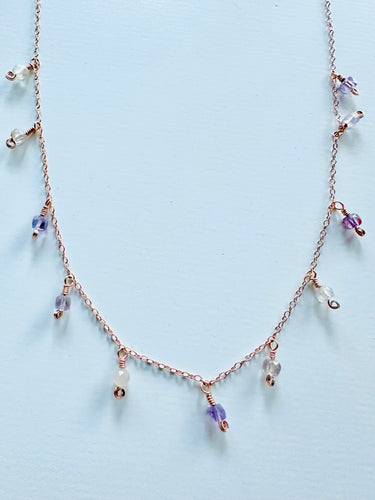 Vishuddha Amethysts Necklace