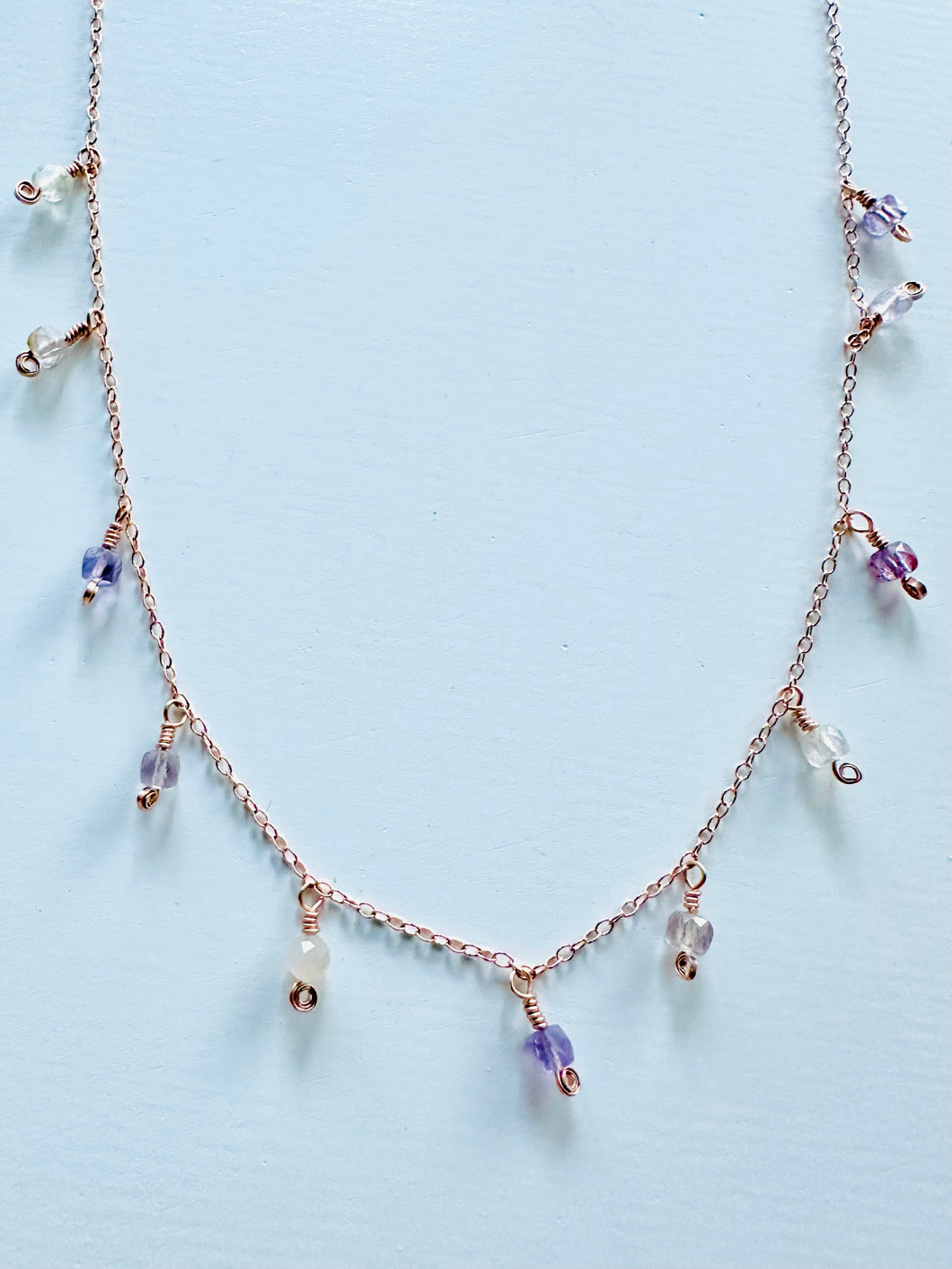 Vishuddha Amethysts Necklace