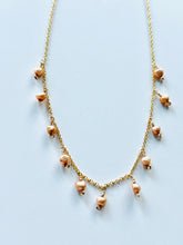 Vishuddha Amber Pearl Necklace