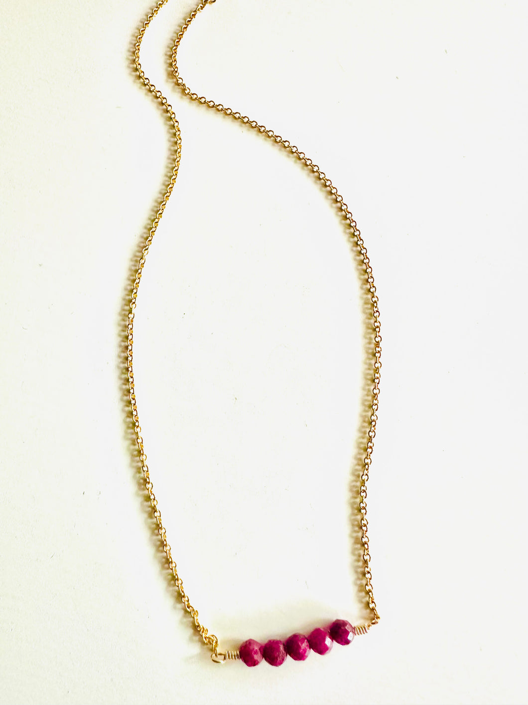 Ruby Mermaid Tears Choker