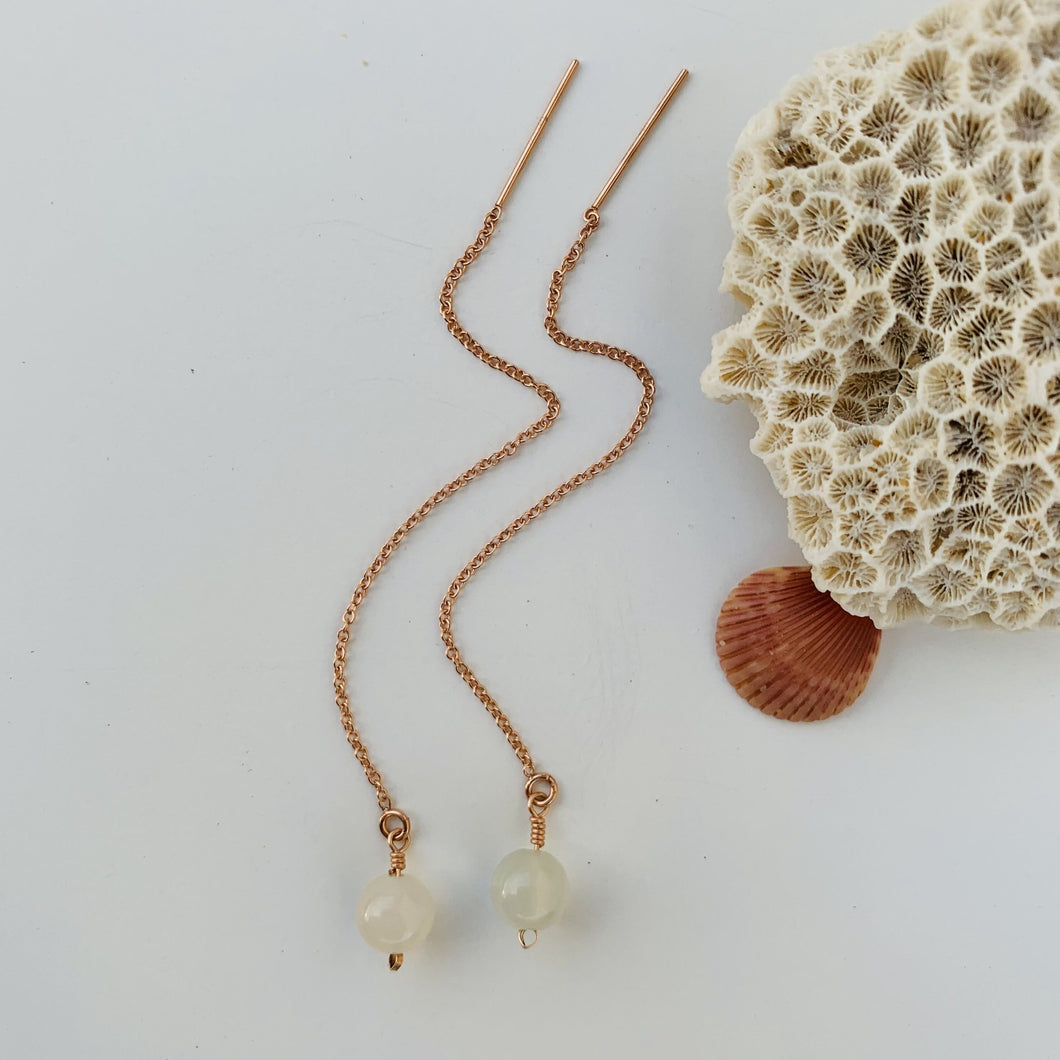 Rosie Moonstone Mermaid Tears Threaders