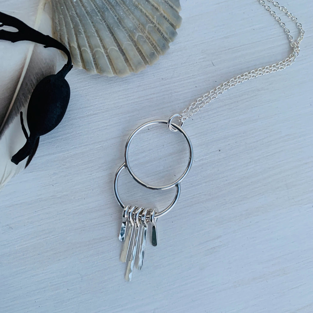 Baby Eclipse Fringe Necklace