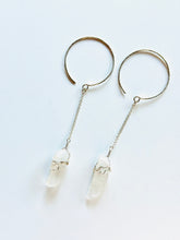 OG Classic Lasso the Moon Hoops Silver