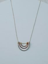 Baby Halo Necklace in Multi Metal